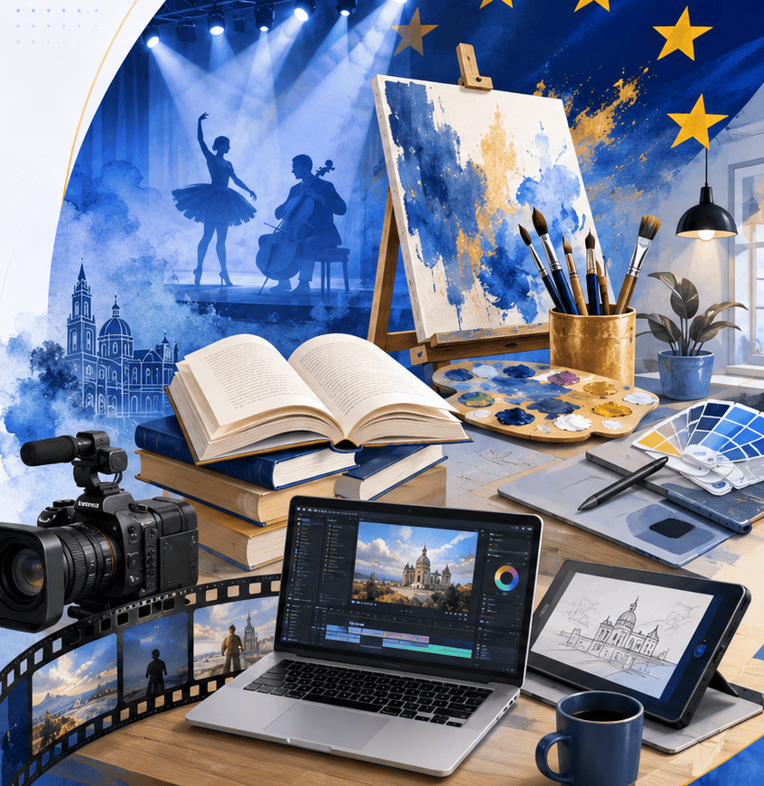 Poduzeća u kreativnim i kulturnim industrija su dobila su novi EU natječaj!